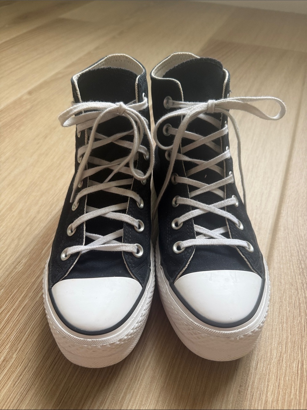 Converse Black High-Top Canvas Sneakers